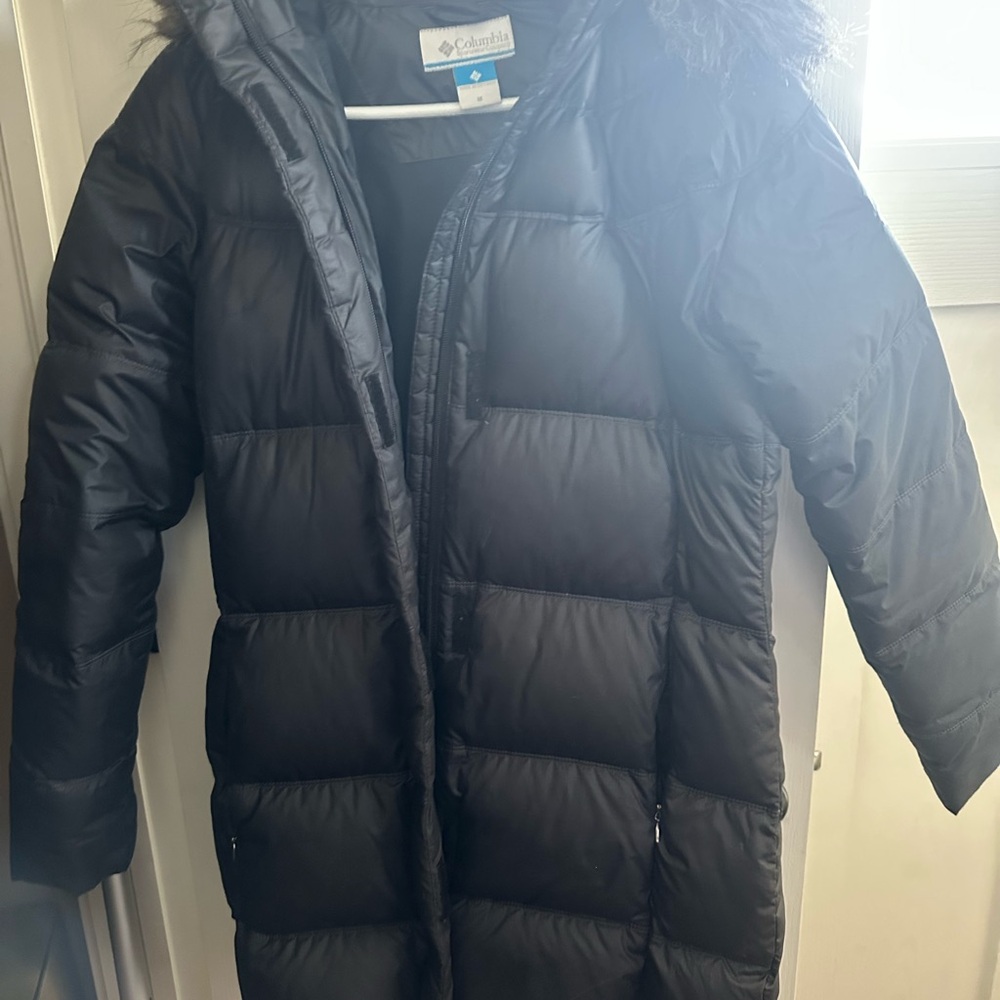Columbia Black Puffer Jacket